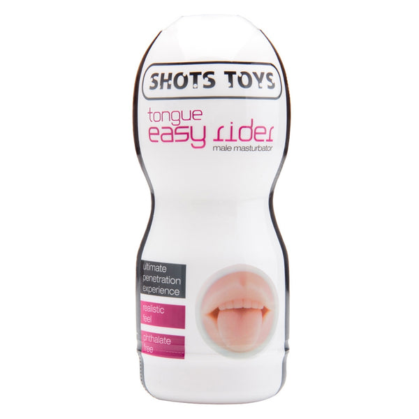 Easy Rider Tongue Mouth Male Masturbator - SHOTS