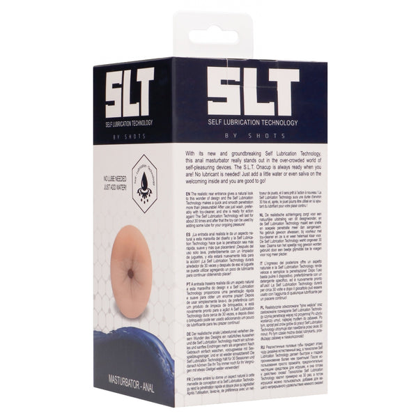 Self Lubrication Anal Masturbator - Flesh Colored