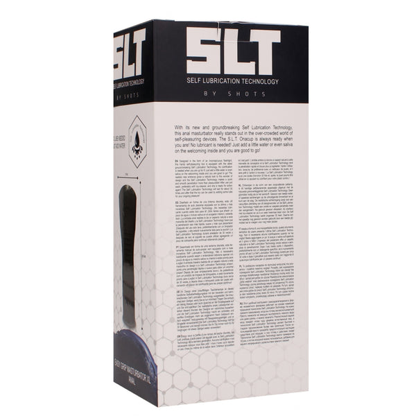 Self Lubrication Deluxe Easy Grip Anal Masturbator XL Flesh Color