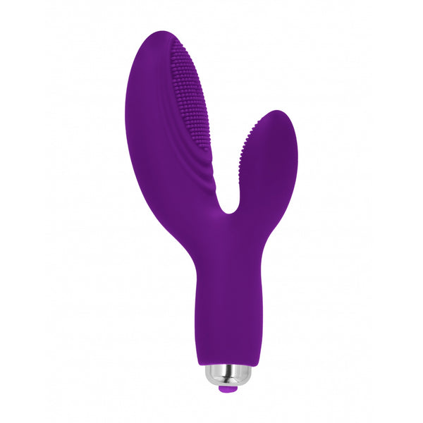 HOLLY G-spot and Clitoral Vibrator Purple