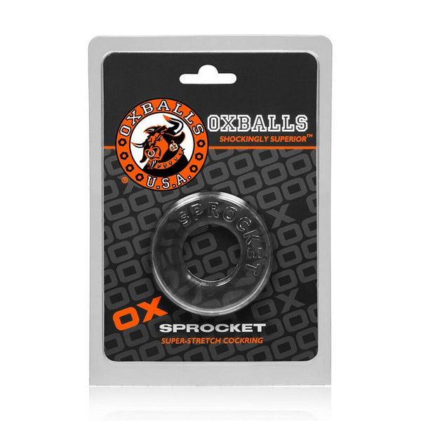 Oxballs Atomic Jock Sprocket Cockring - Clear