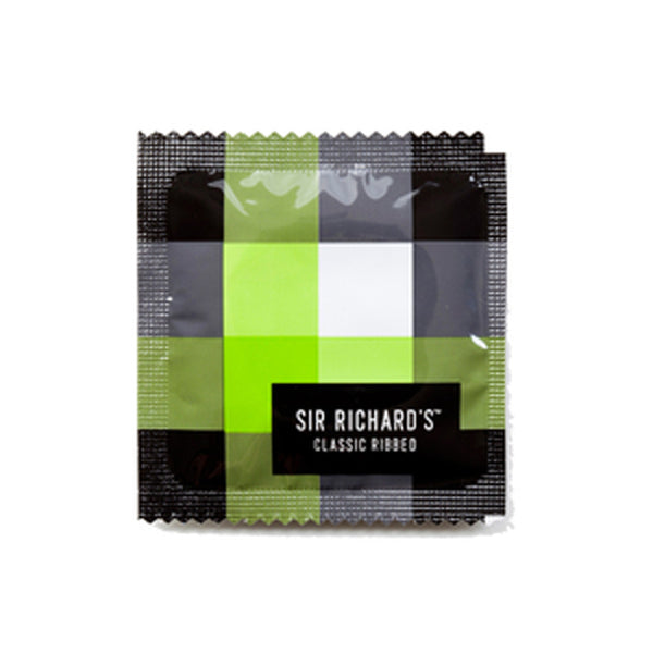 Sir Richards Classic Ribbed Condom 3pk