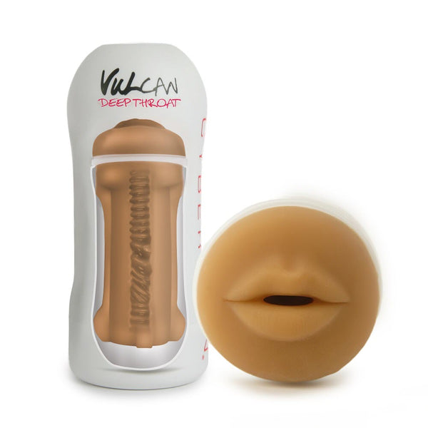 CyberSkin Vulcan Deep Throat Mocha