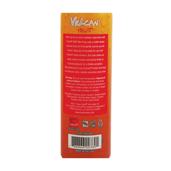 Vulcan Heat Warming Stroker Lube 6 fl oz