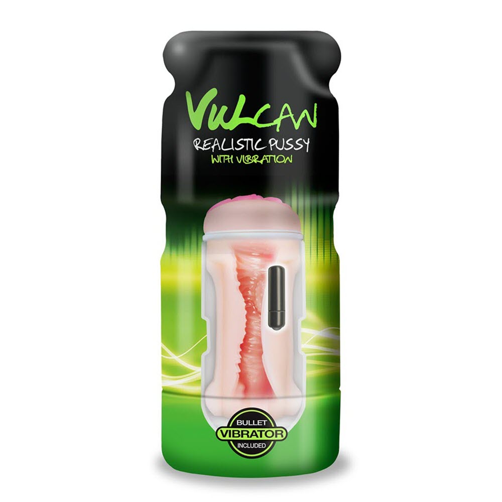 CyberSkin Vulcan Realistic Pussy w/Vibration Cream