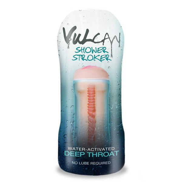 CyberSkin H2O Vulcan Shower Stroker Deep Throat