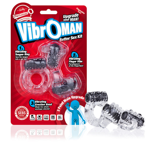 Screaming O VibrOman Black