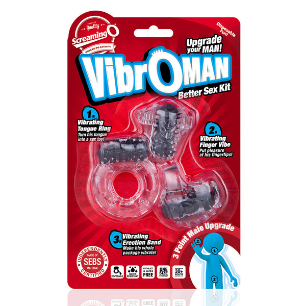 Screaming O VibrOman Black