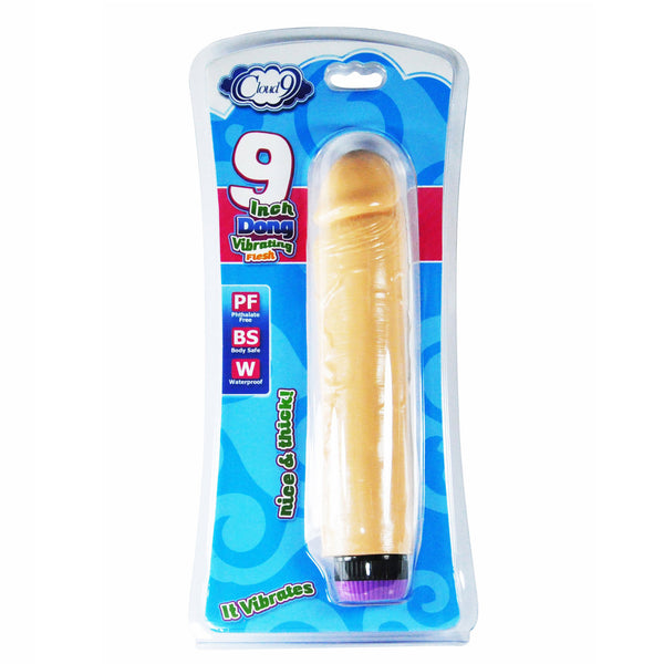 Cloud 9 - Dong Vibrating Flesh 9 inch