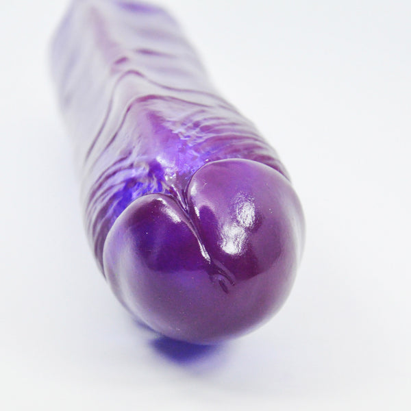 Cloud 9 - Dong Vibrating Purple 9 inch