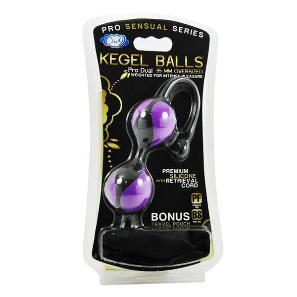 Cloud 9 - Pro Sensual Kegel Ball 35Mm Black/Purple