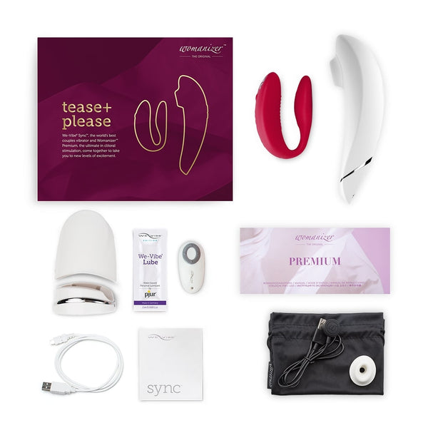 Tease + Please Collection by We-Vibe & Womanizer