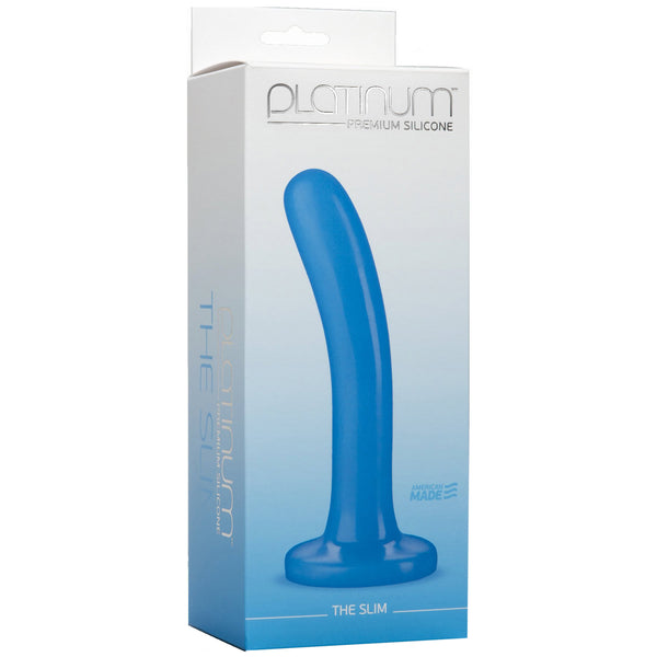 Platinum 6.25 inch Silicone The Slim - Blue