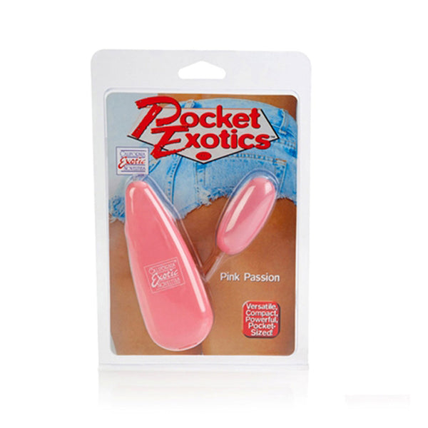 California Exotic Pocket Exotics Vibrating Pink Passion Bullet