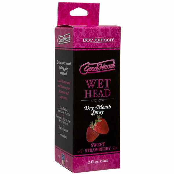 GoodHead Wet Head - 2 oz Spray Bottle Strawberry