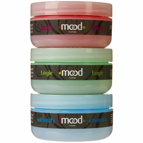 Mood Lube Kissble Foreplay Gels - 2 oz Asst. Flavors Pack of 3