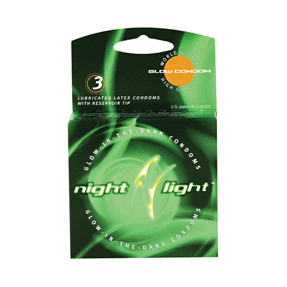 Night Light Condom 3pk (Open Stock)