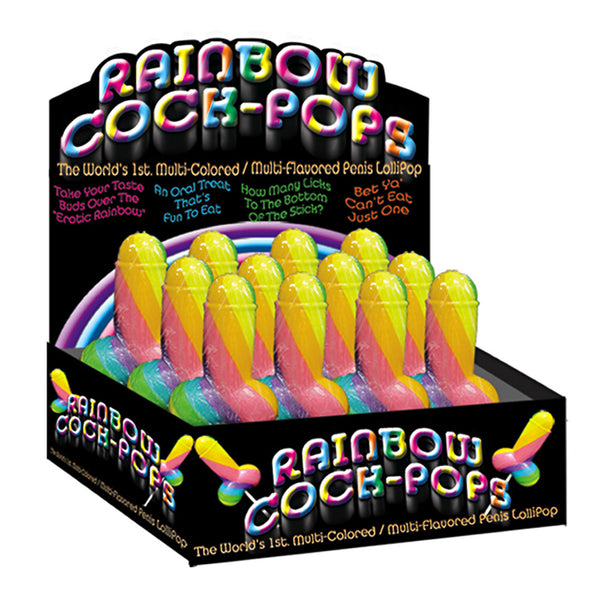Rainbow Cock Pops (12/DP)