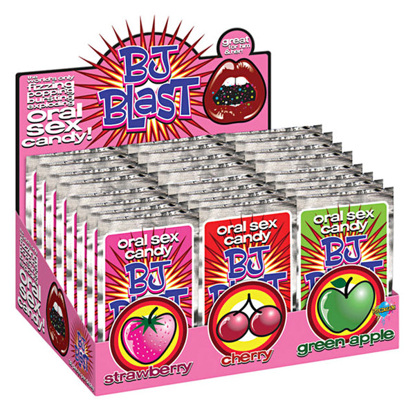 Pipe Dreams BJ Blast Strawberry, Cherry, and Green Apple (36/Display)