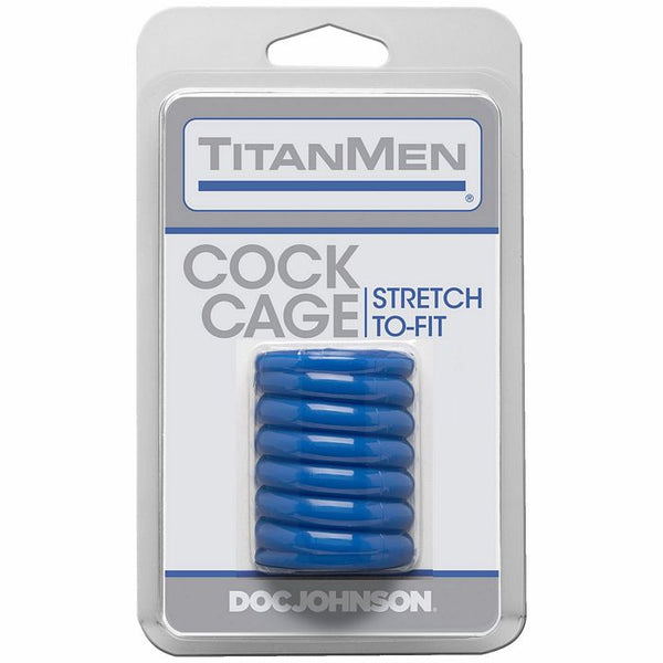TitanMen - Cock Cage Blue