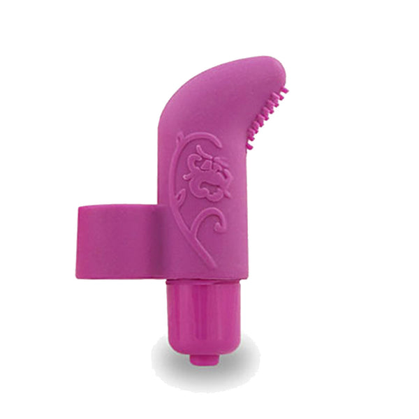 Blush Silicone Finger Vibe 7X Waterproof Lavende