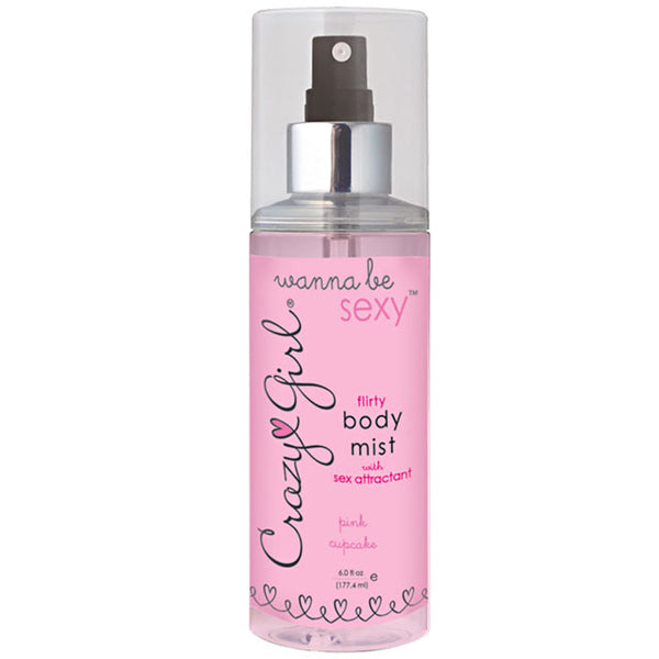 Crazy Girl Body Mist Pink Cupcake 6oz