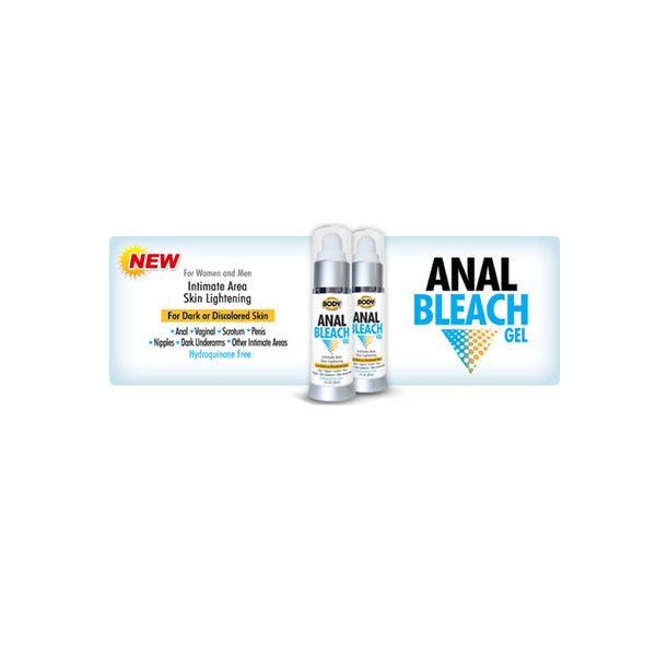 Body Action Anal Bleach Gel 1oz - (PACK OF 2)