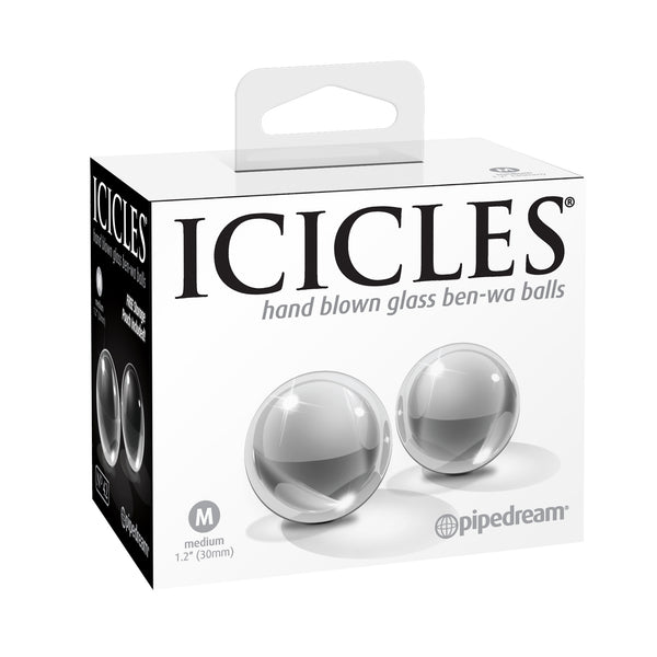Pipe Dreams Icicles No.42 Medium Glass Ben-Wa Balls