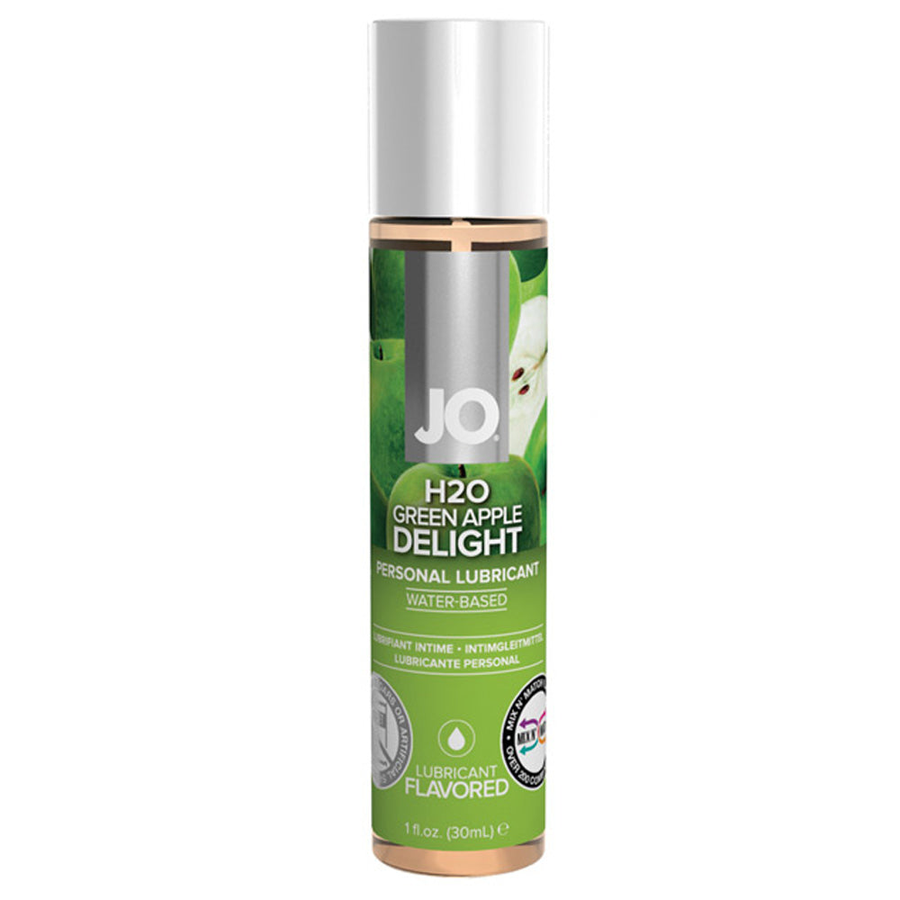 Jo Green Apple H20 1 oz Flavored Lubricant
