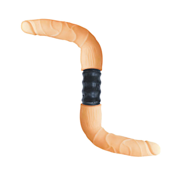 All American Whopper Xtreme Vibrating Bendable Double Dong