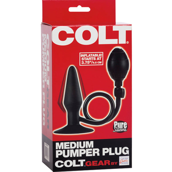 California Exotic COLT Medium Pumper Plug - Black