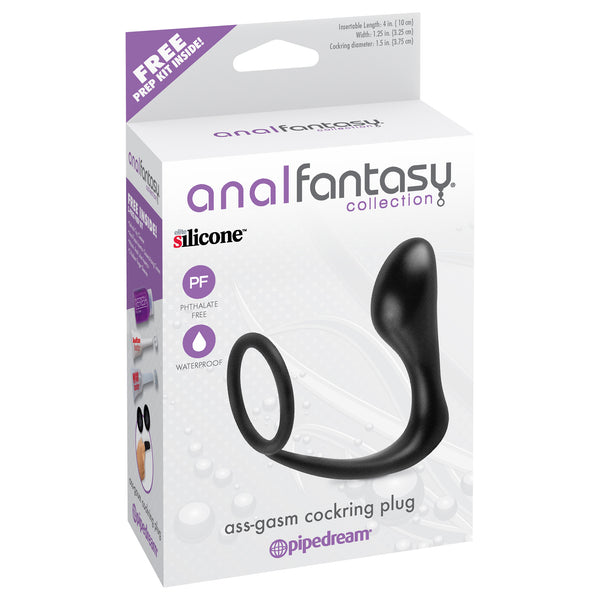 Pipe Dreams Anal Fantasy Collection Ass-Gasm Cockring Plug