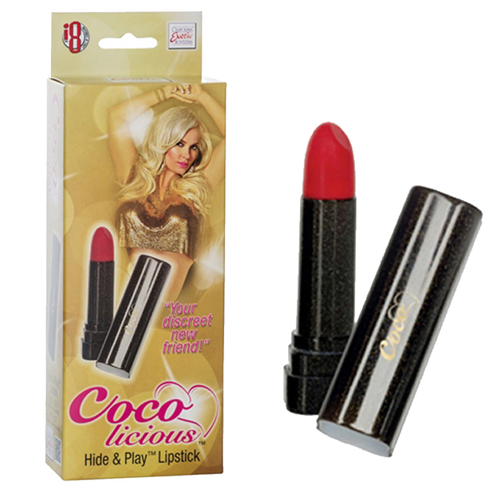 California Exotic Coco Licious - Hide & Play Lipstick - Black