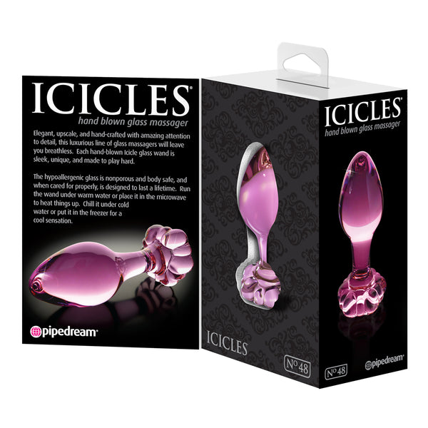 PipeDream Icicles No. 48 Hand Blown Glass Massager