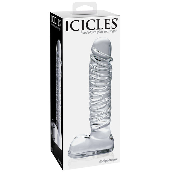 PipeDream Icicles No. 63 Hand Blown Glass Massager
