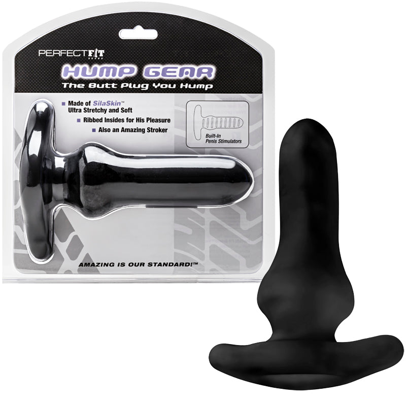 Perfect Fit Hump Gear Penetration Butt Plug - Black My Sensual Secrets Perfect Fit Hump Gear Penetration Butt Plug - Black My Sensual Secrets