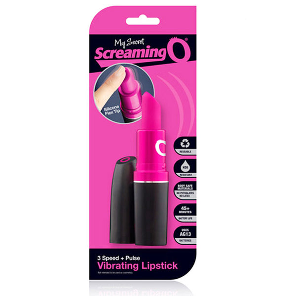 Screaming O Vibrating Lipstick - (PACK OF 2)
