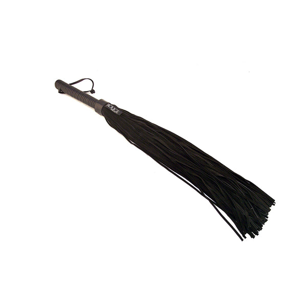 Rouge Flogger Suede with Leather Handle Black