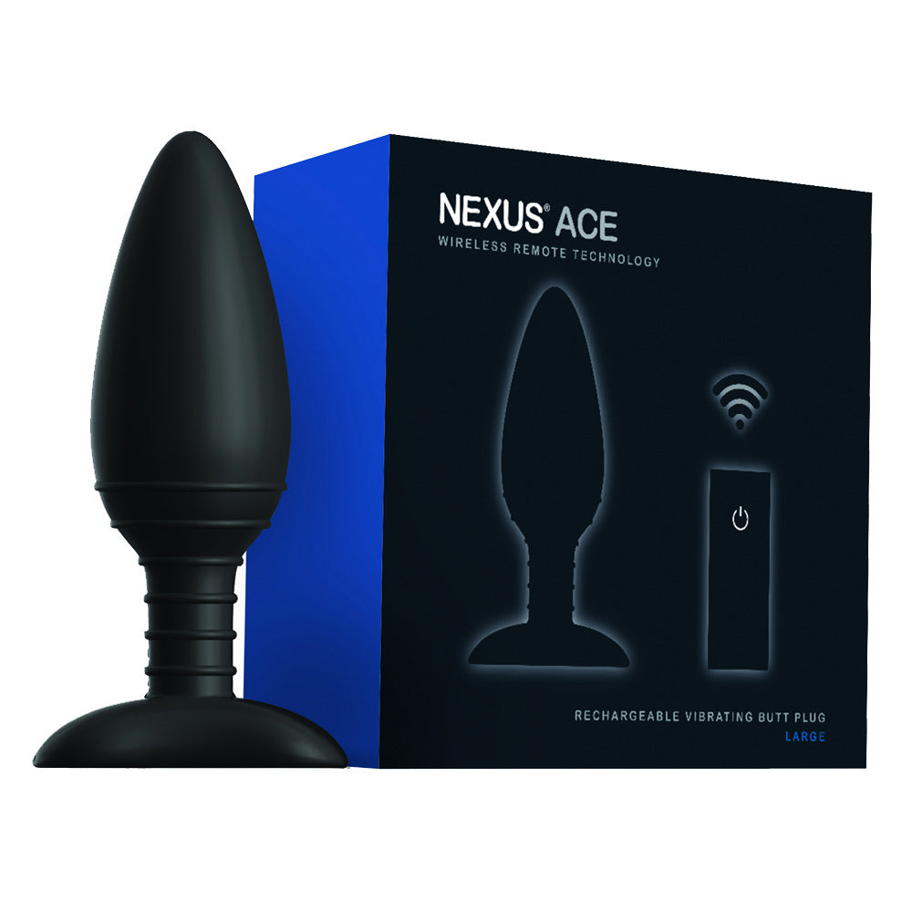 Nexus Ace Large RC Vibrating Butt Plug