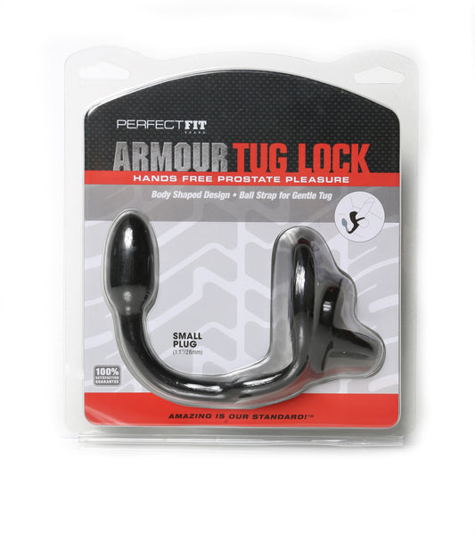 Perfect Fit Armour Tug Lock Small Plug - Black