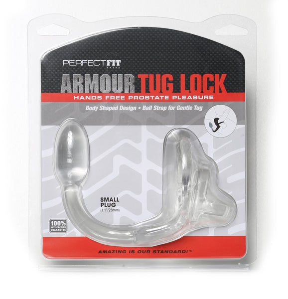 Perfect Fit Armour Tug Lock Small Plug - Clear