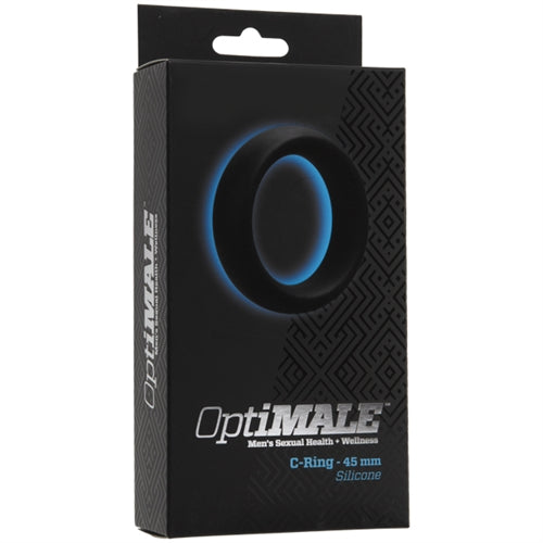 OptiMale C Ring Thick - 45 mm Black