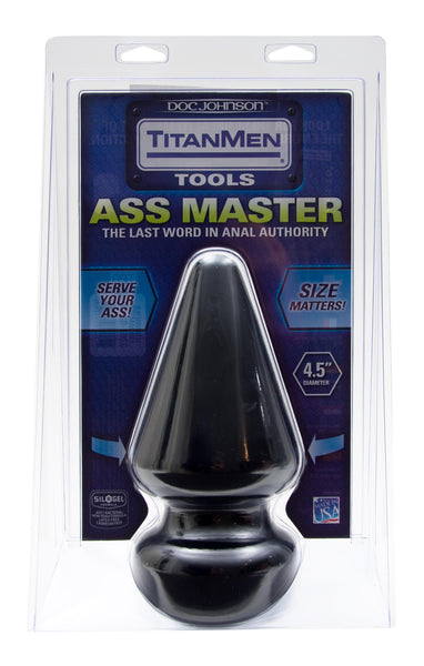 TitanMen - 4.5 inch Ass Master Black