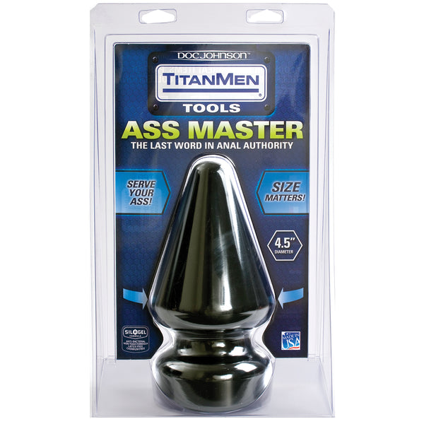 TitanMen - 4.5 inch Ass Master Black