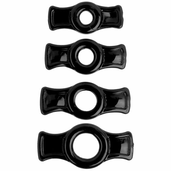 Titanmen Tools Cock Ring Set - Black