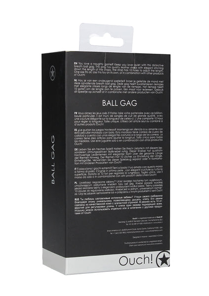 Gag Ball - Black