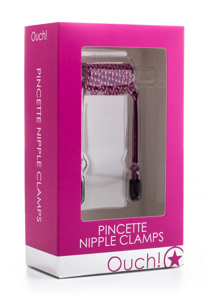 Pincette Nipple Clamps - Pink