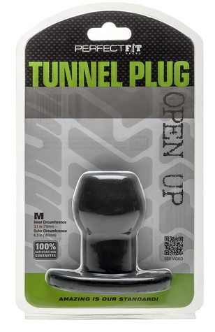 Perfect Fit Tunnel Plug - Black - Medium