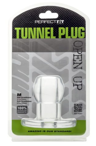 Perfect Fit Tunnel Plug Medium - Clear