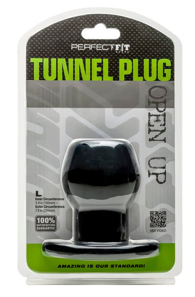 Perfect Fit Tunnel Plug - Black - Large